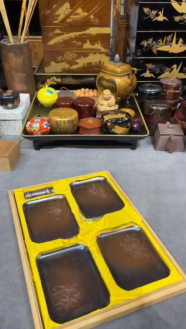 套组 大漆漆器大漆漆器