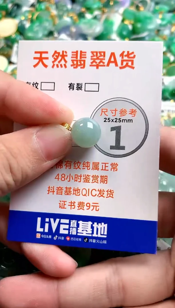 颈饰未镶嵌翡翠0969740495