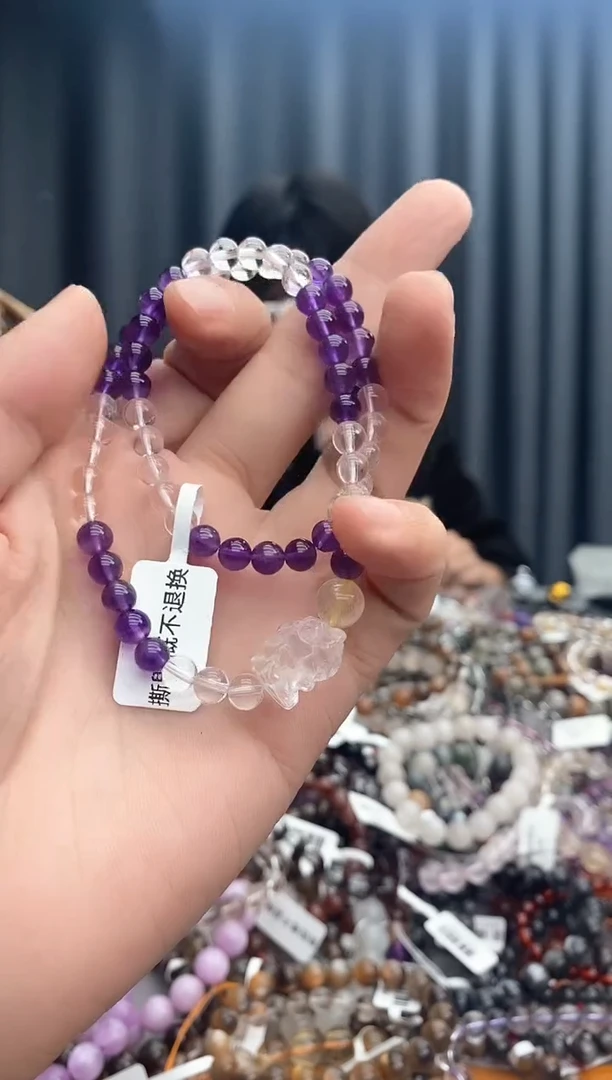 【闪购商品】水晶手链银S925镶嵌水晶