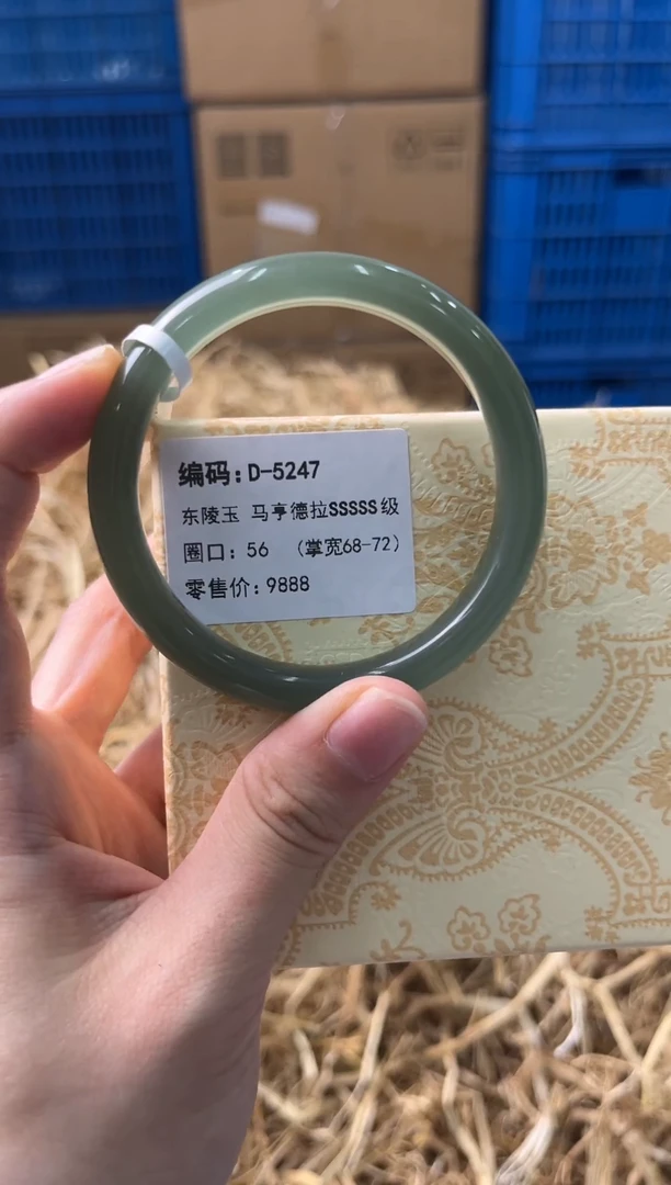未镶嵌手镯石英质玉D-5247