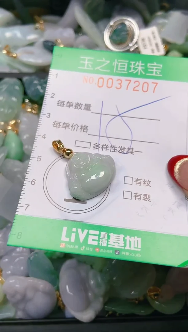 【闪购商品】翡翠颈饰未镶嵌闪购0037207