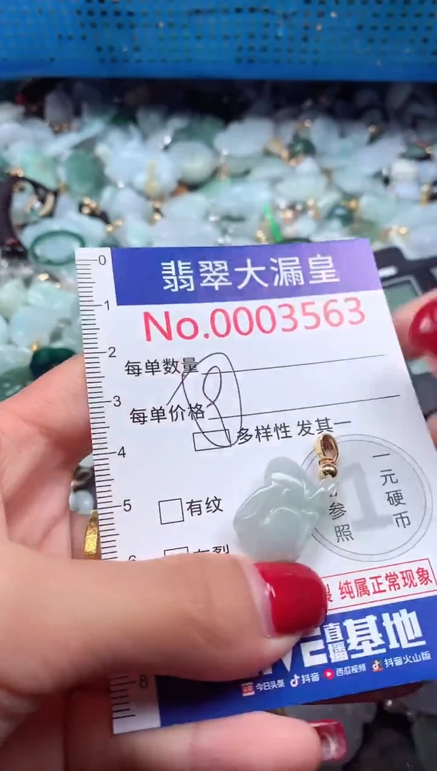 颈饰未镶嵌翡翠3563