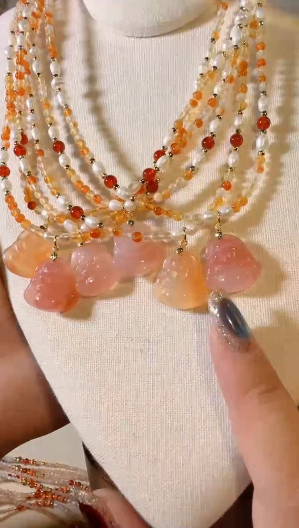 未镶嵌项链玛瑙/玉髓559