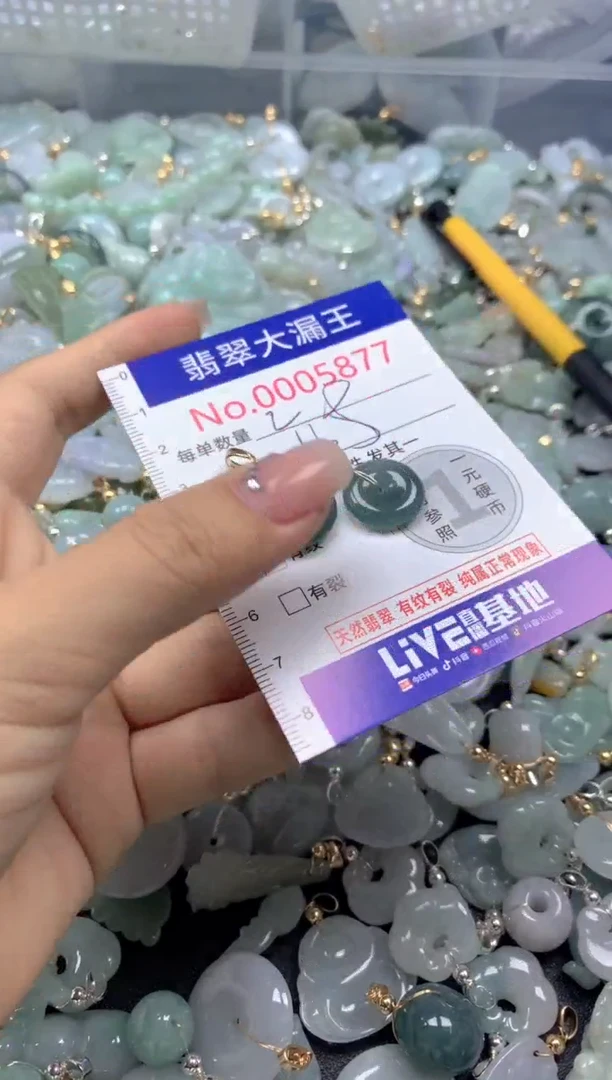 颈饰未镶嵌翡翠5877