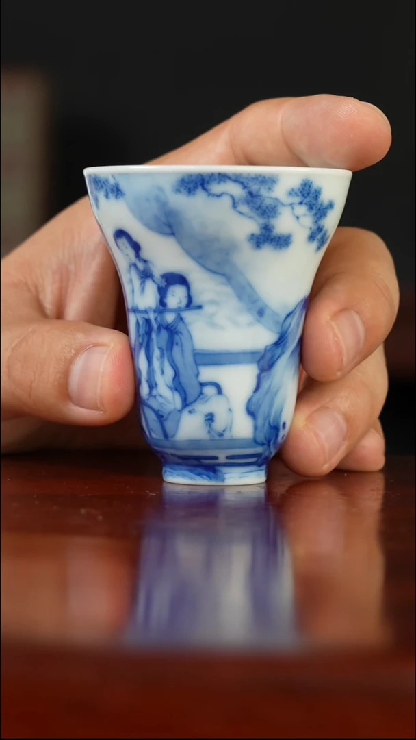 祖传窑  真柴窑传承400年临风弄笛铃铛杯