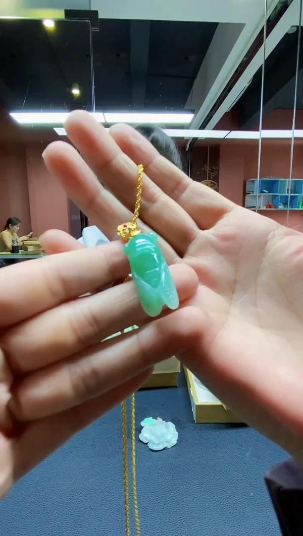 颈饰未镶嵌翡翠翡翠吊坠