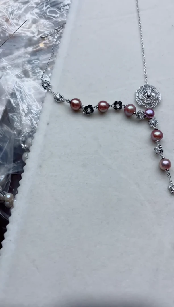 套链未镶嵌淡水珍珠多样性发其一，非无暇