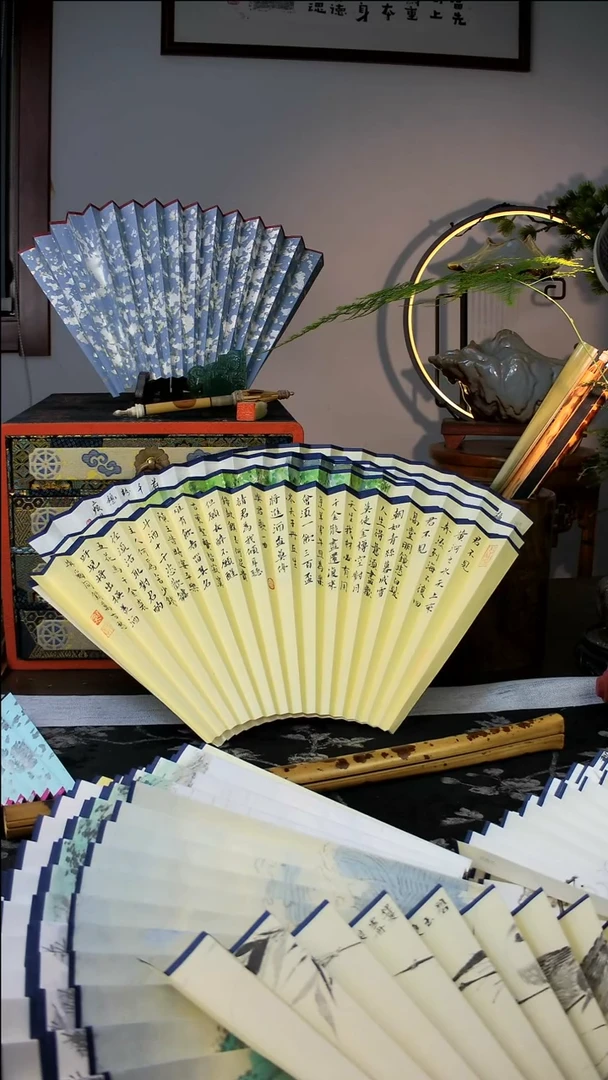 扇子手绘扇面  95  16  2.0
