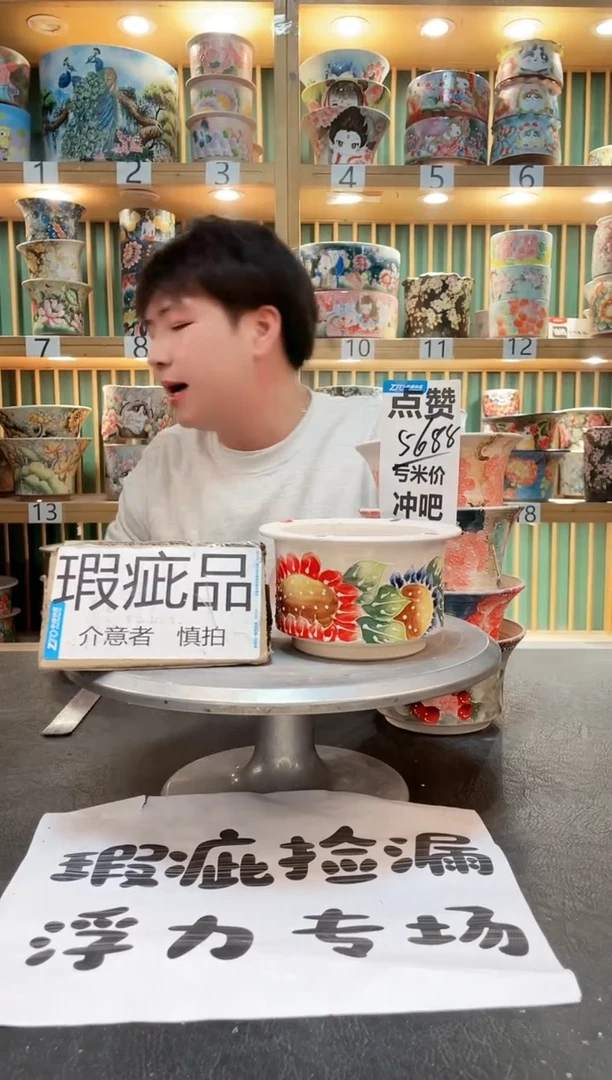 【闪购商品】瓷片默认微瑕一物一拍0224-207