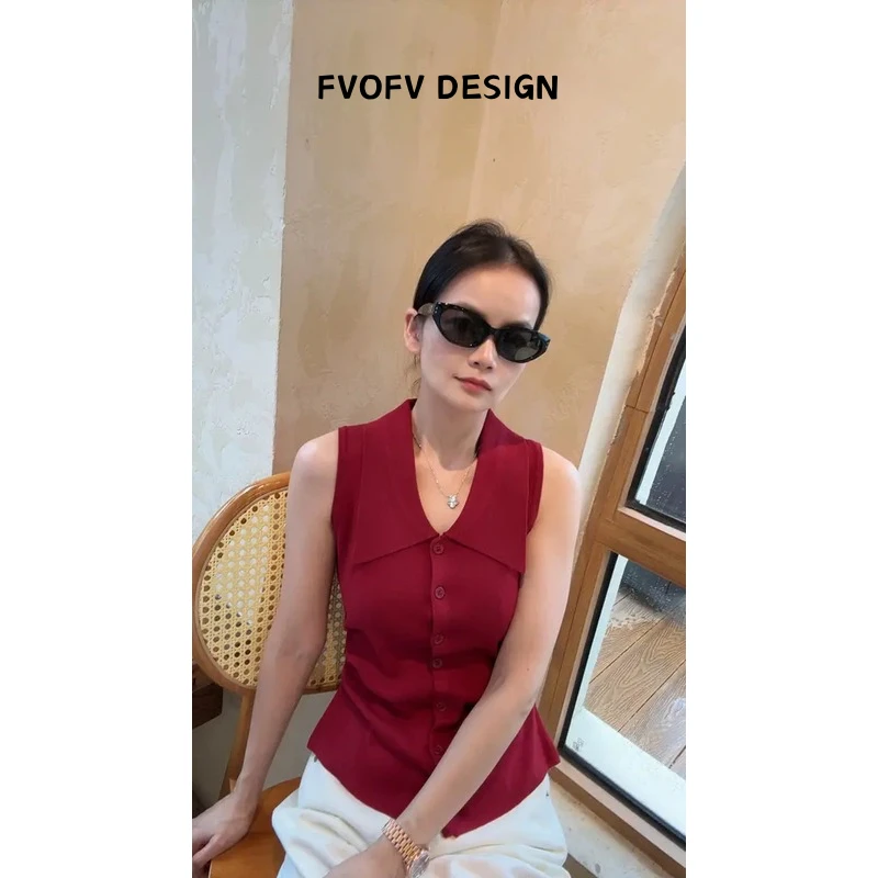 FVOFV【小辣妹】褶皱收腰显瘦针织衫QB0002