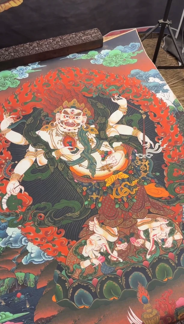 装裱画澄空梵像精品链接AA84