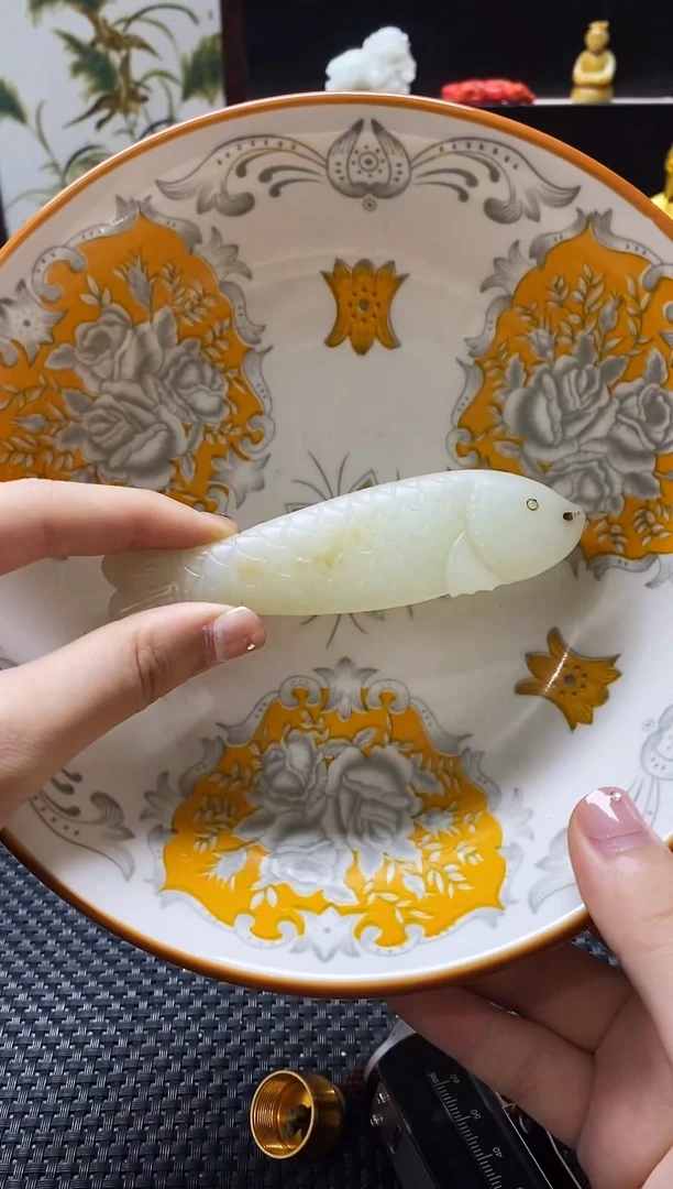 瓷片瓷片 瓷器 摆件 1个