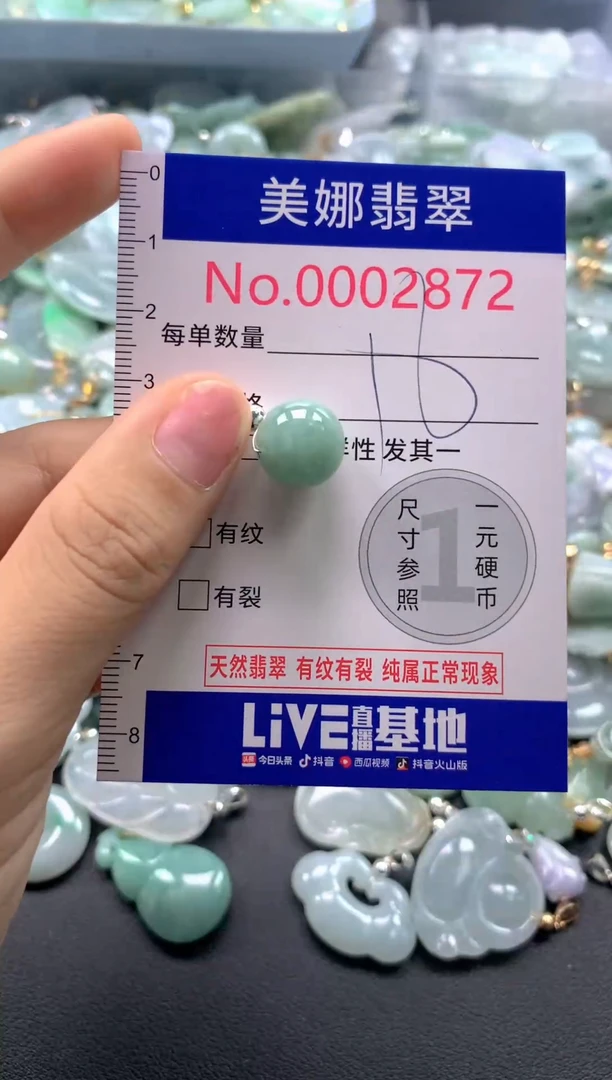 颈饰未镶嵌翡翠2872