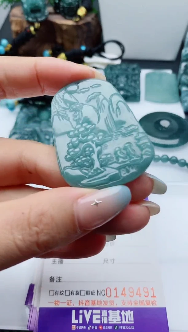 颈饰未镶嵌翡翠多样性发其1一