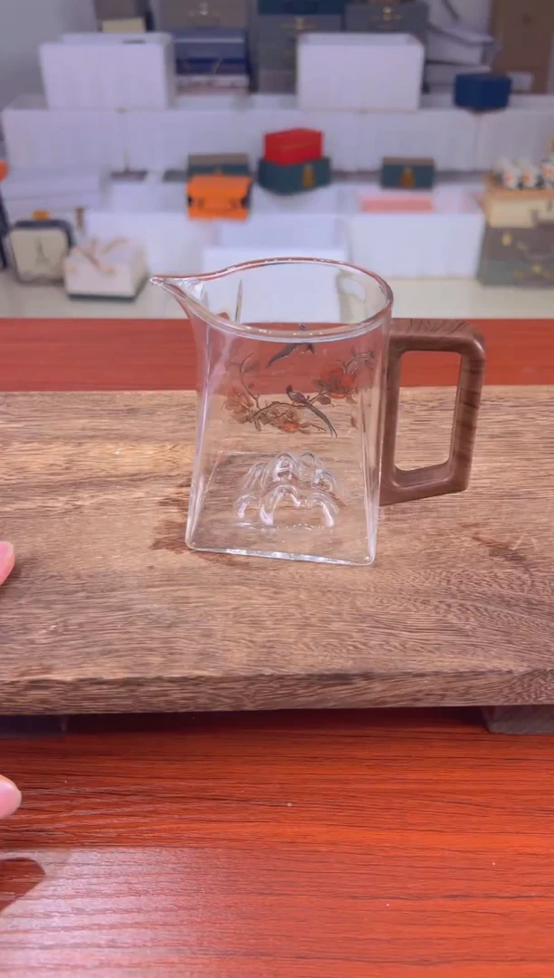 @星耀茶器喜上眉梢公道杯TJ144