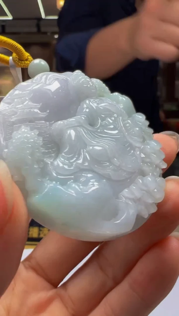 翡翠未镶嵌颈饰DY2025-7-9-122