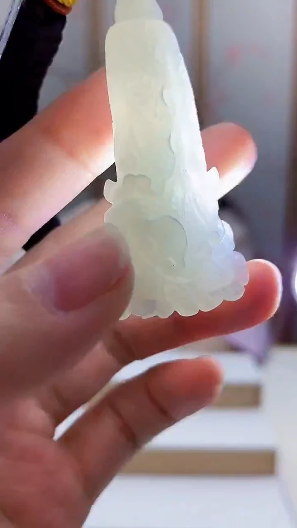 未镶嵌定制翡翠4852lr-毛货挂件123