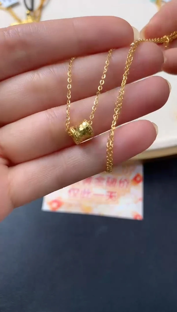 定制足金套链D352|6100