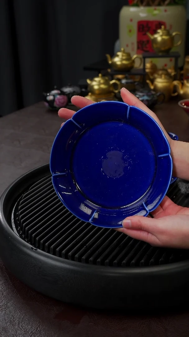 【闪购商品】杯【宜景窑蓝宝王子系列】干泡