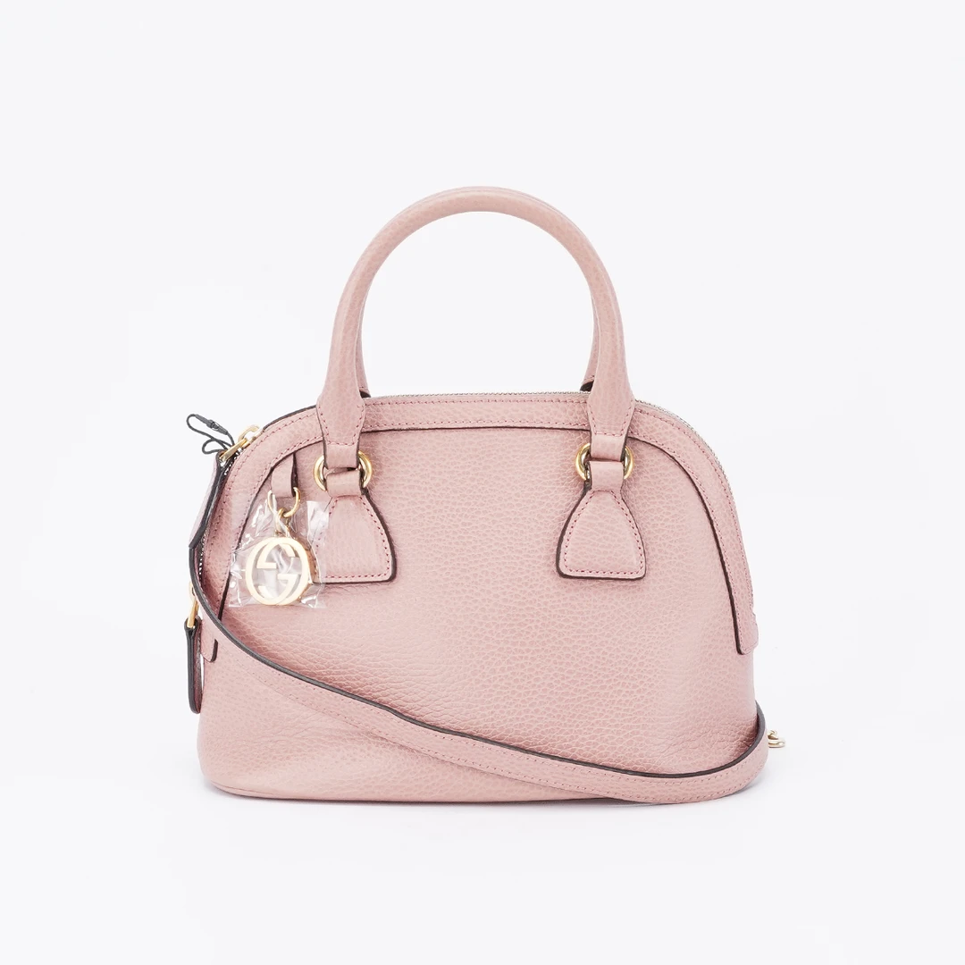 95新 GUCCI/古驰 【静文】贝壳包小号荔枝纹双G吊坠/BG22006627