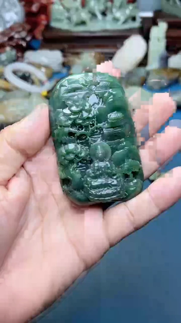 未镶嵌和田玉把件-