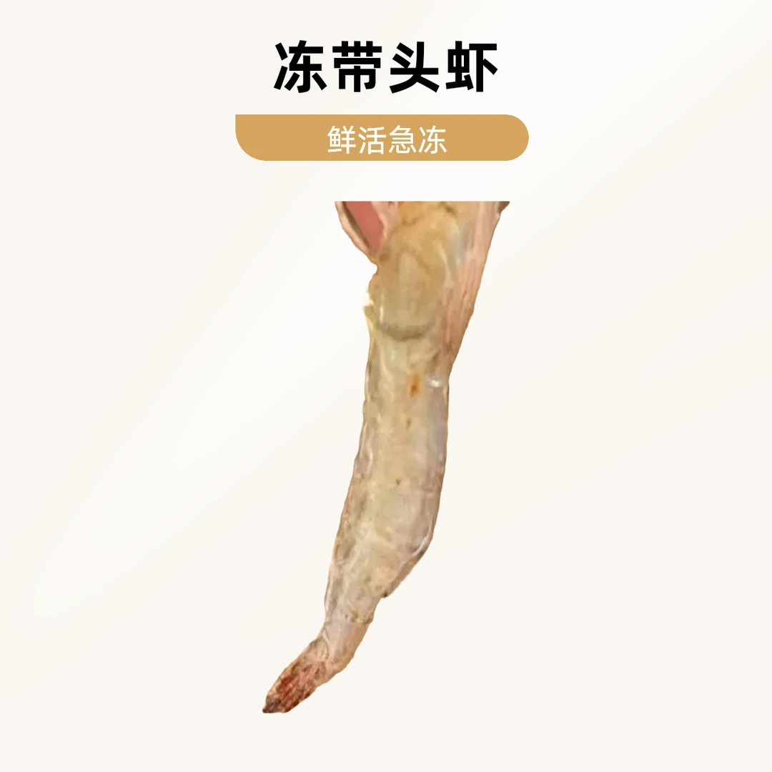 冻带头毛虾小河虾