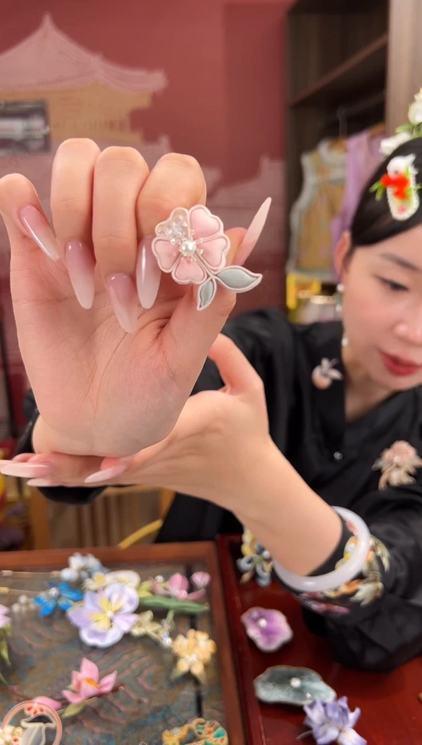 【闪购商品】刺绣苏绣世家非遗手工（胸针）