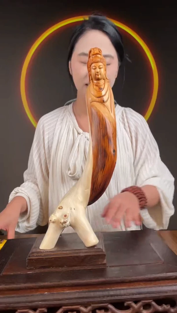 柏木（崖柏）手工摆件,先抢先得! 编号:189