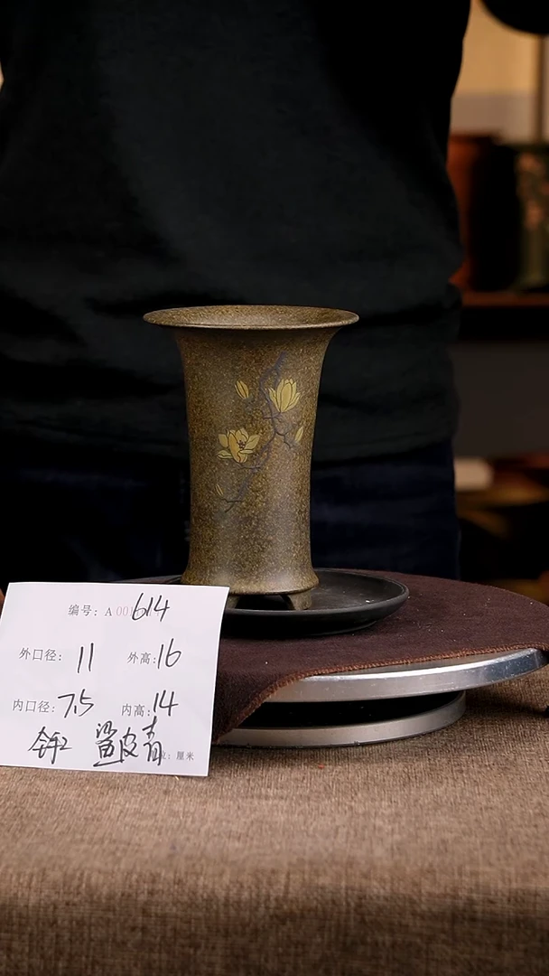 紫砂花盆花卉工艺614+z