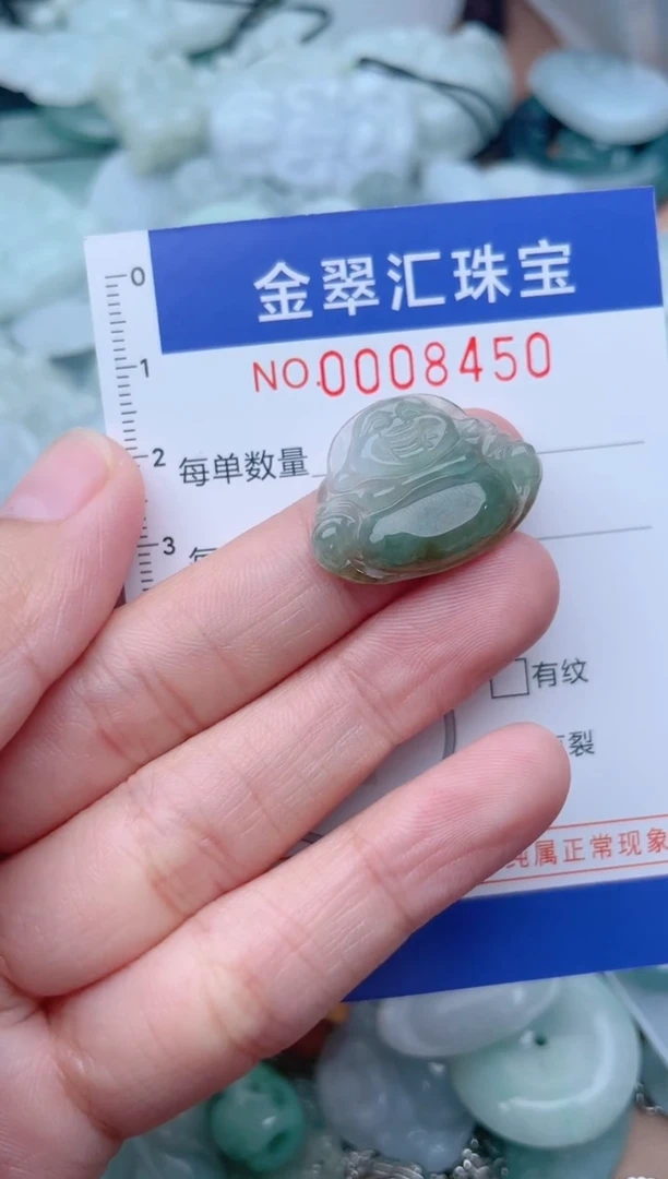 颈饰未镶嵌翡翠8450