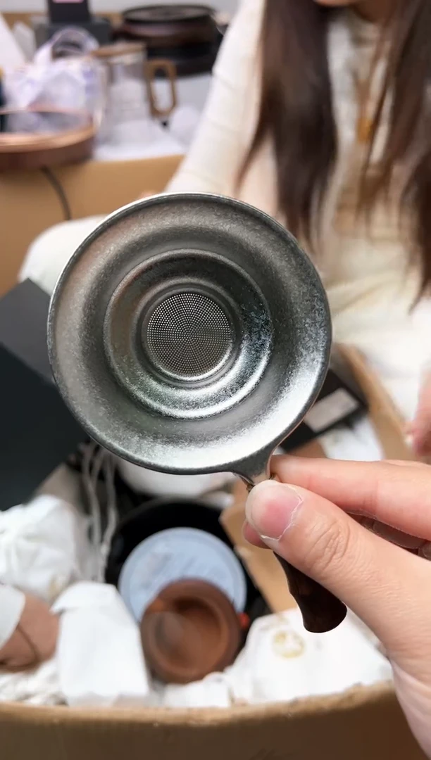 纯钛茶漏  冰晶