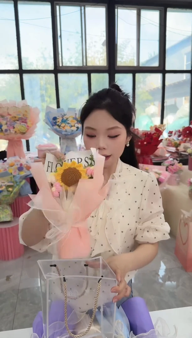 非遗手工定制花束，孤品清仓！！
