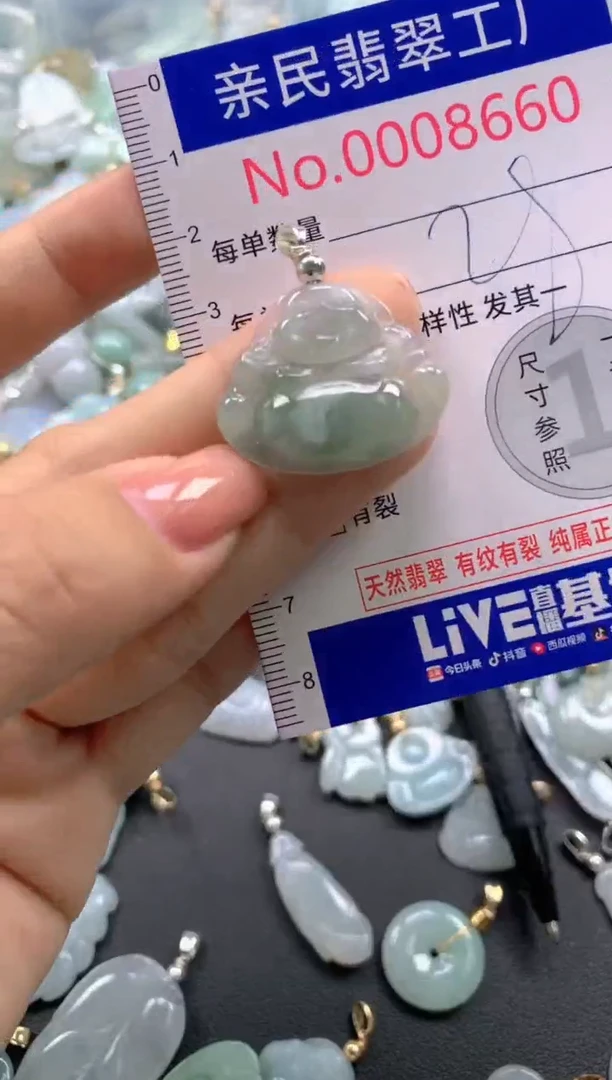 颈饰未镶嵌翡翠8660