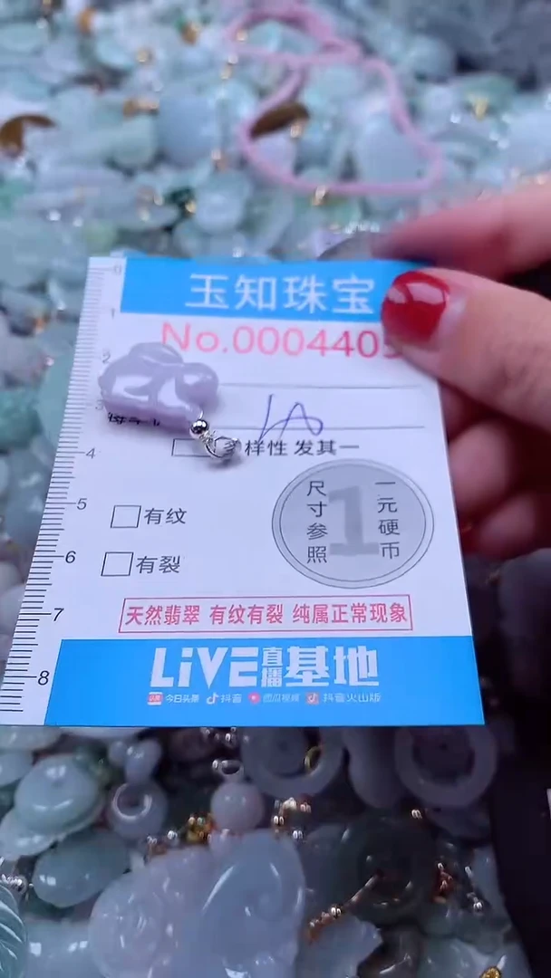 吊坠(不含链)未镶嵌翡翠4405