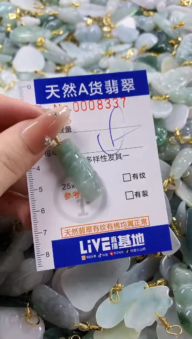 颈饰未镶嵌翡翠天然A货翡翠