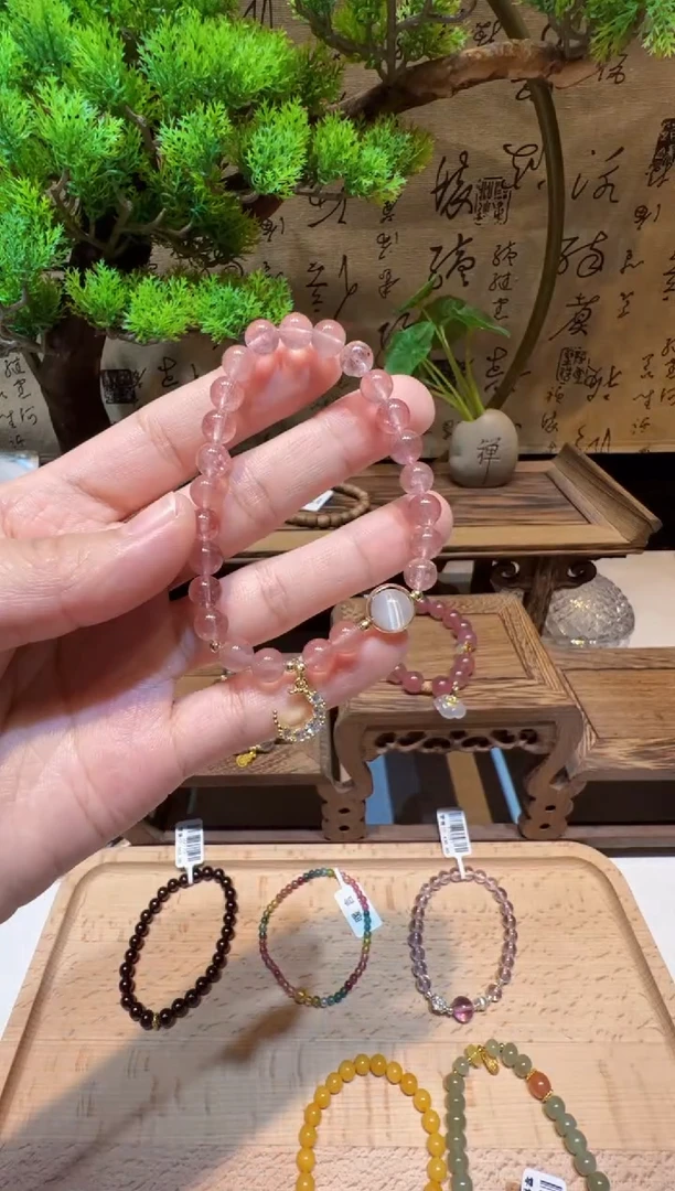 未镶嵌石英质玉手饰手饰@@