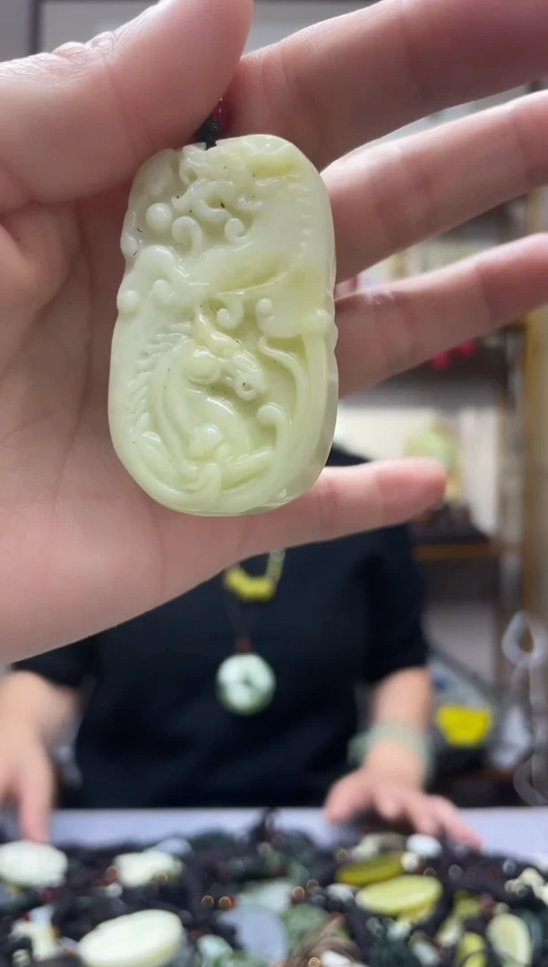 未镶嵌岫玉吊坠·多样性发货*拍一发一