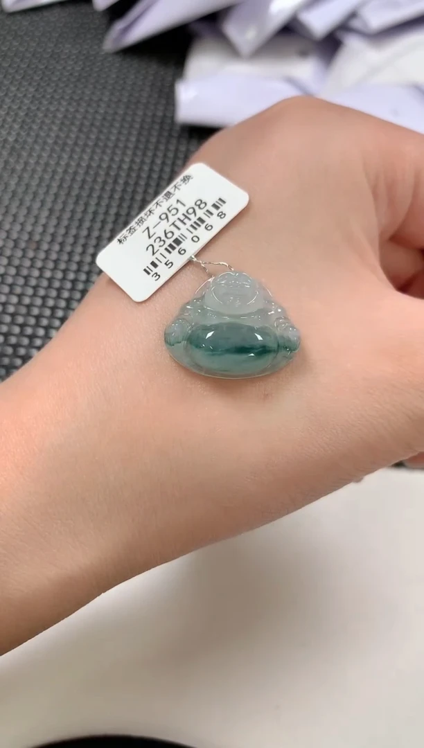 翡翠未镶嵌颈饰73