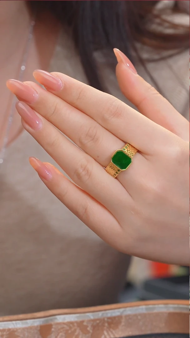 【闪购商品】翡翠戒指未镶嵌多样性发@@N7277