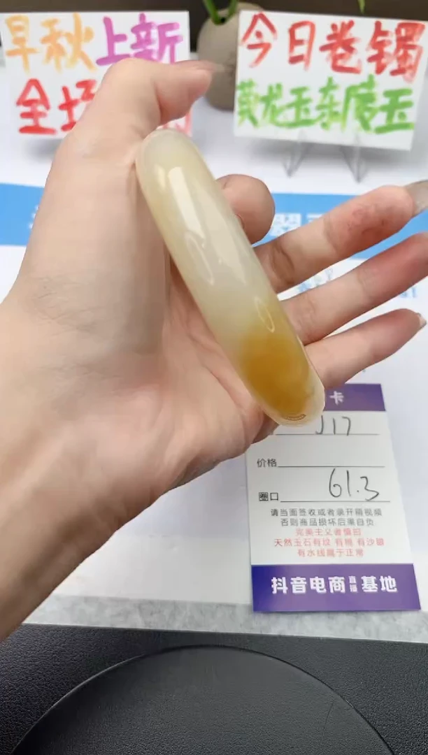 未镶嵌手镯石英质玉j17-HB多样性发货61+