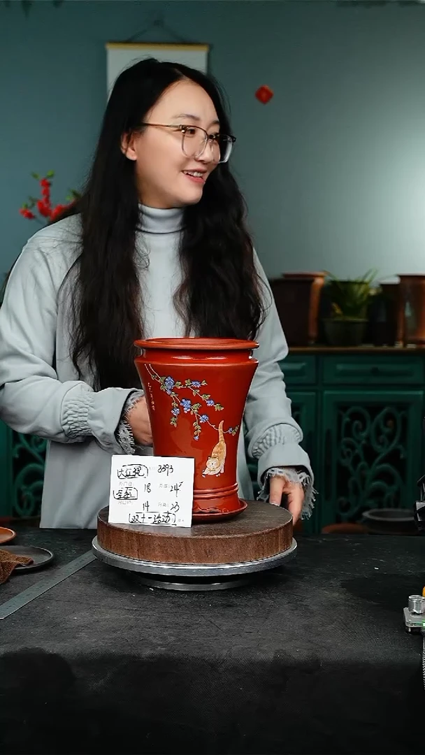 紫砂花盆3393+z紫砂花盆