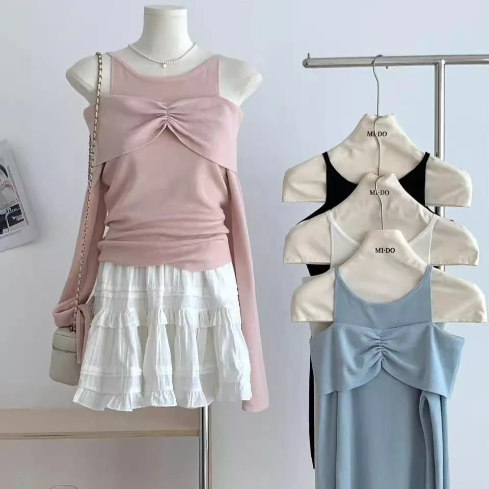 2025百搭法式气质时尚显瘦新款一字肩高级感气质上衣I1-10