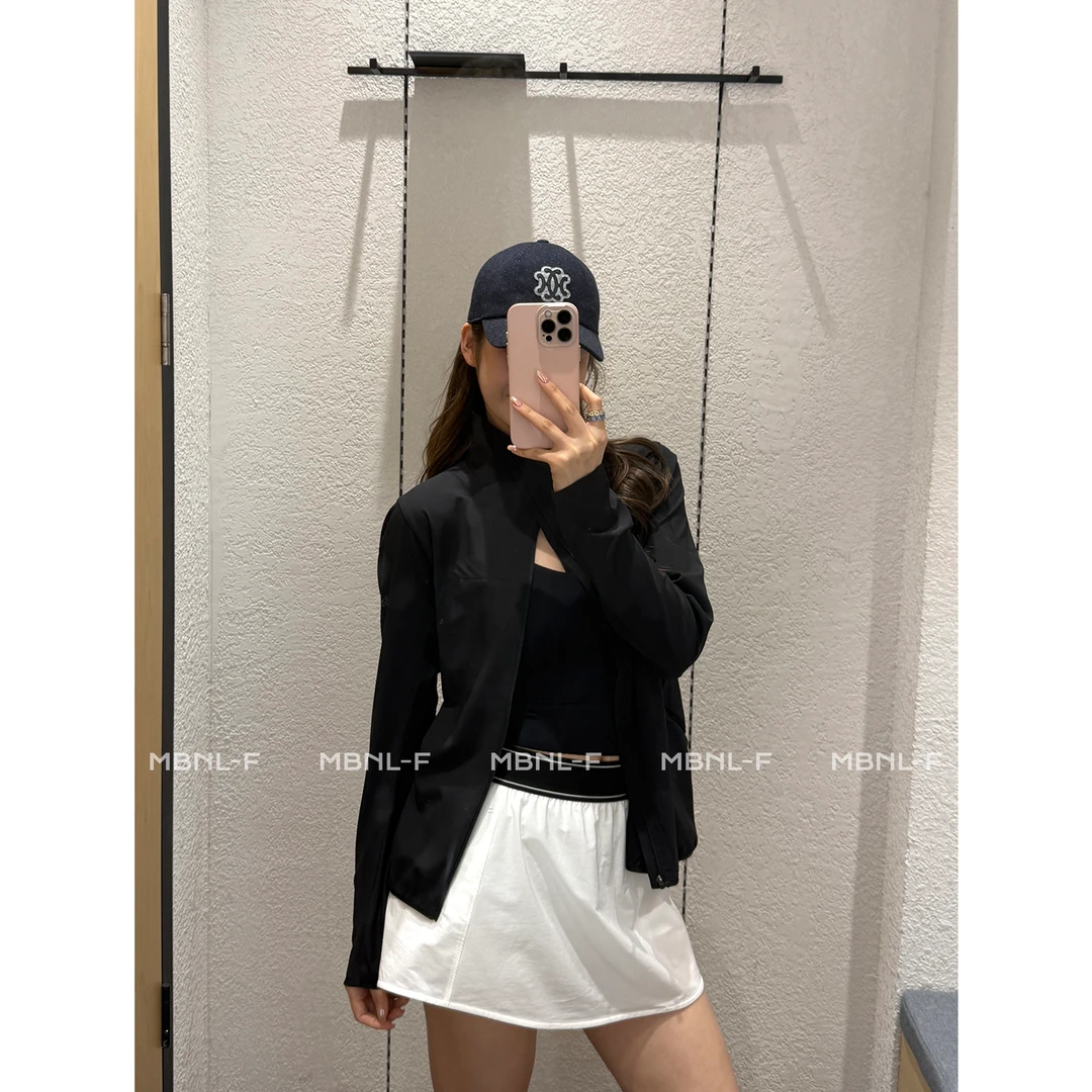 MBNL-F“网球系列“ 极简运动松紧腰半身裙-含裤衬 秦磊XM-XKZ5954