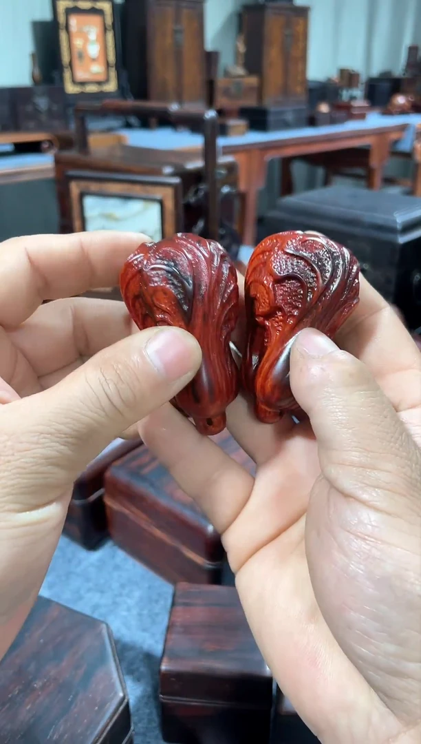 【闪购商品】木典藏老郑木器百财摆件