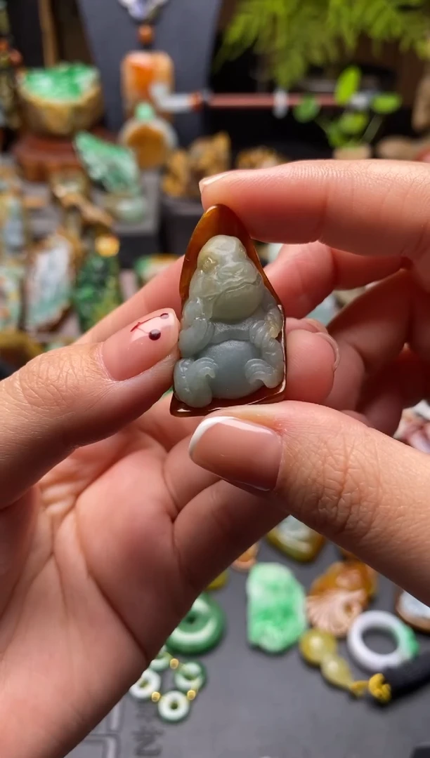 吊坠(不含链)未镶嵌翡翠金蟾