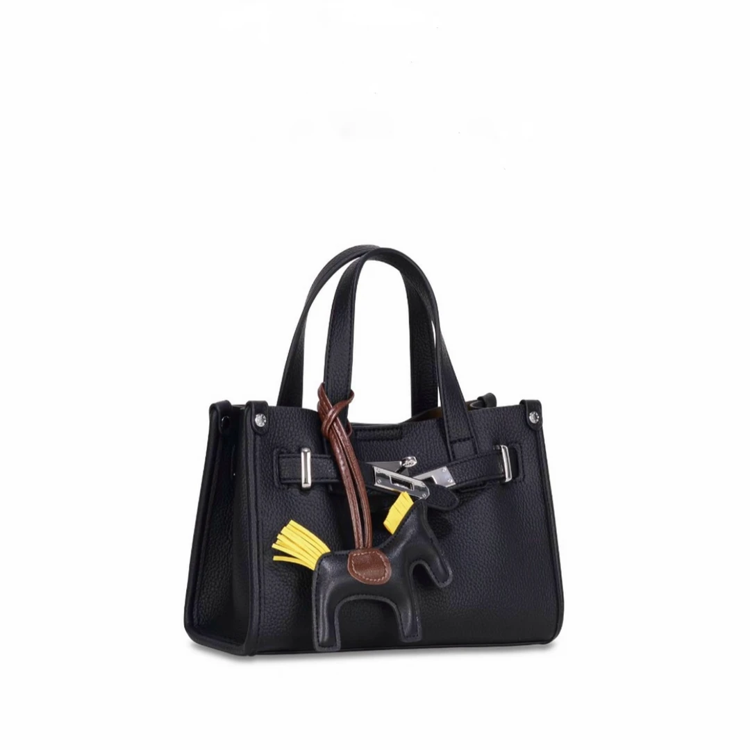 2025新款小马手提包（2987黑色）