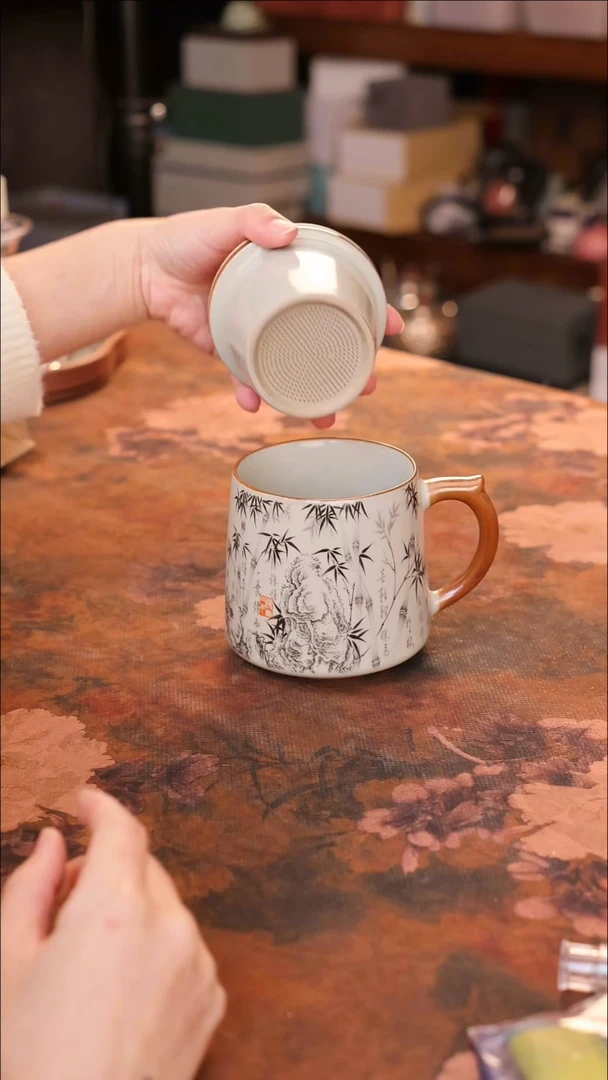 【闪购商品】陶瓷茶具（无礼盒无茶盘）@@A10773