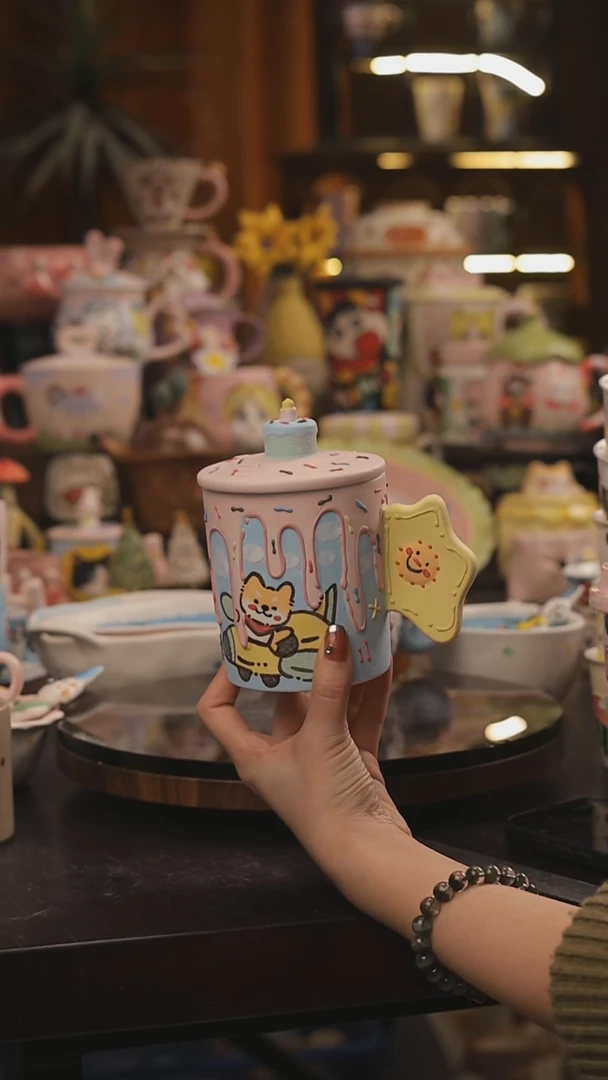 景德镇釉下彩绘设计师款式陶瓷