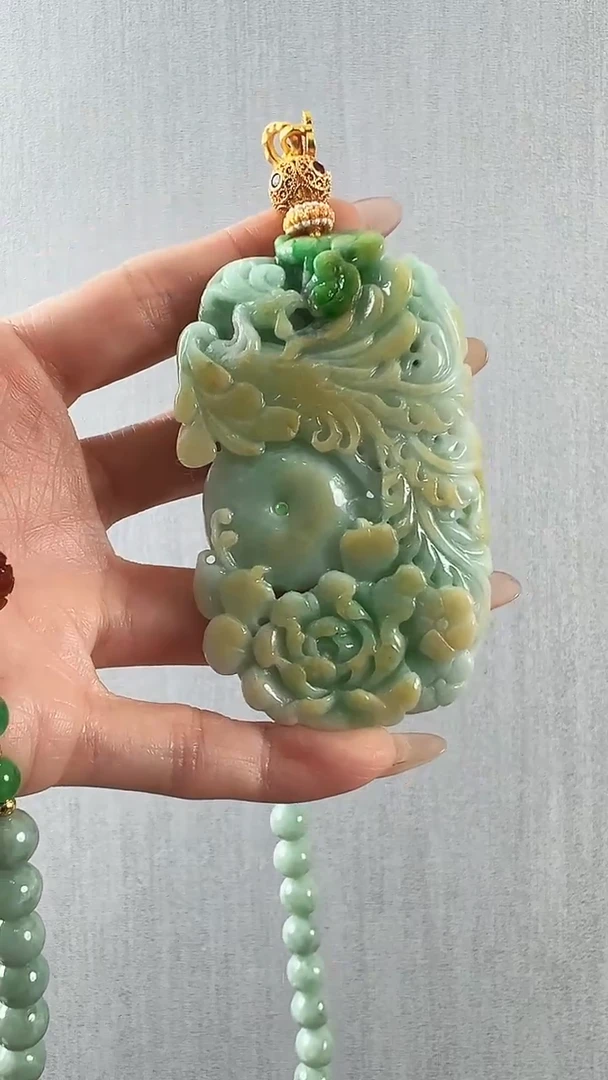 颈饰未镶嵌翡翠凤凰