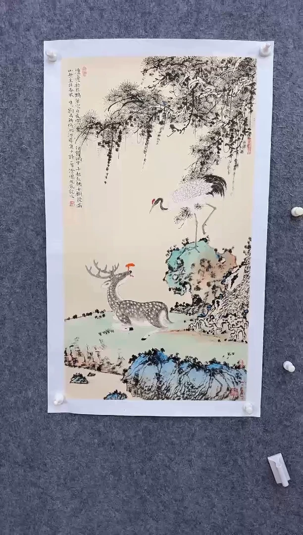 【闪购商品】国画ST-HBC花鸟绘画作品